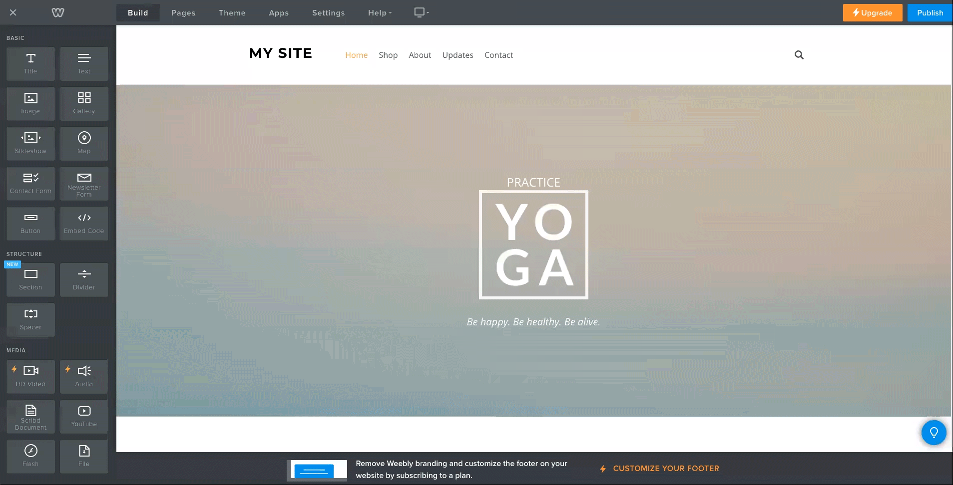 01. Install Clym Widget on Weebly website.gif