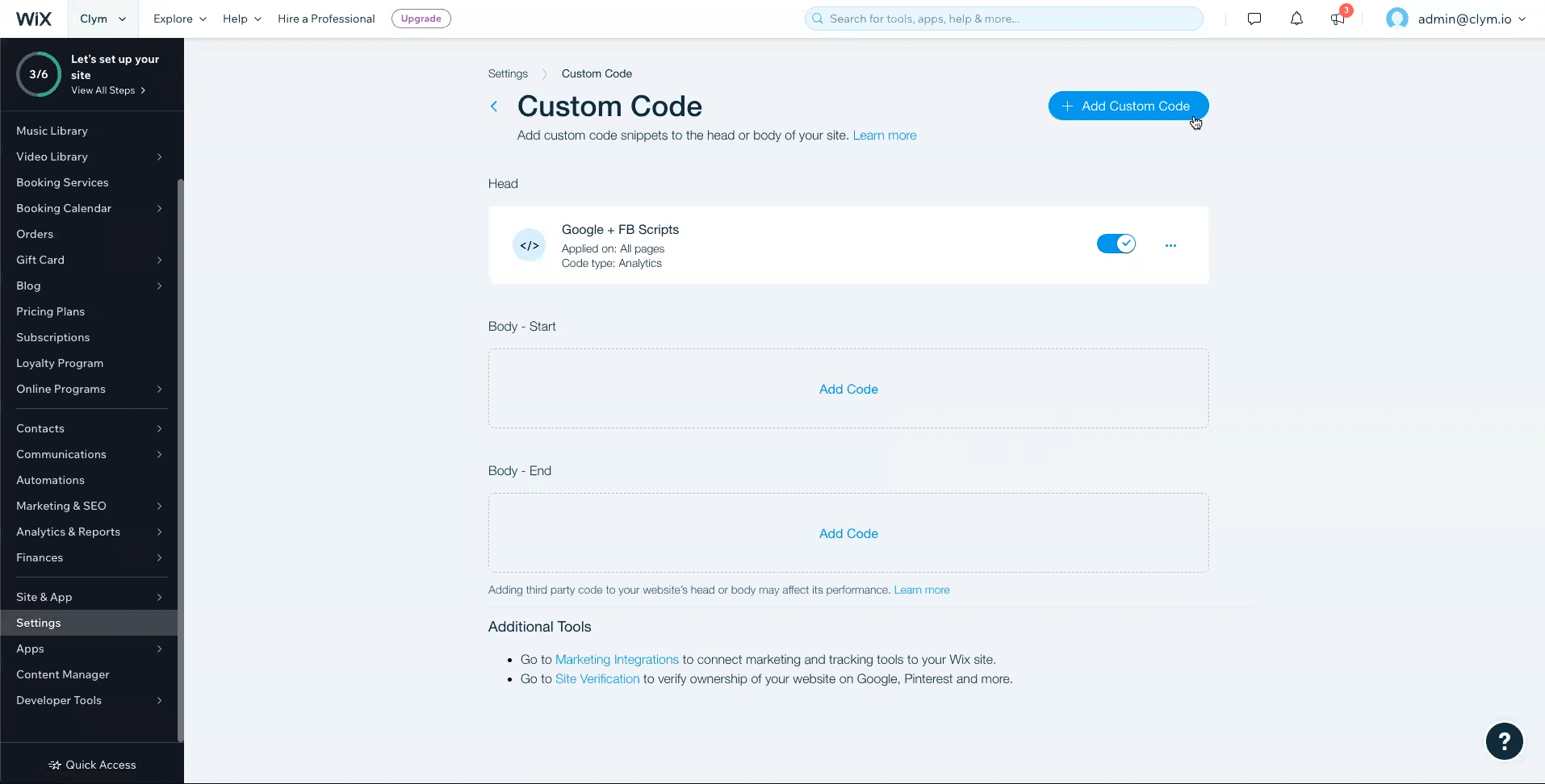 02. Wix Widget installation.gif