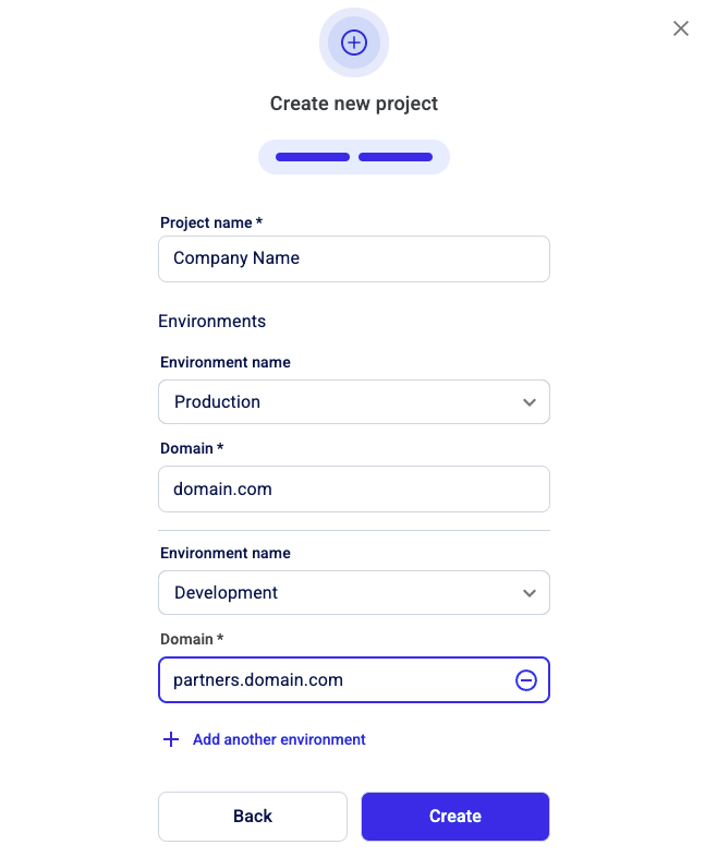 Add another environment: Click to add more environments (if this is the case, you need to…