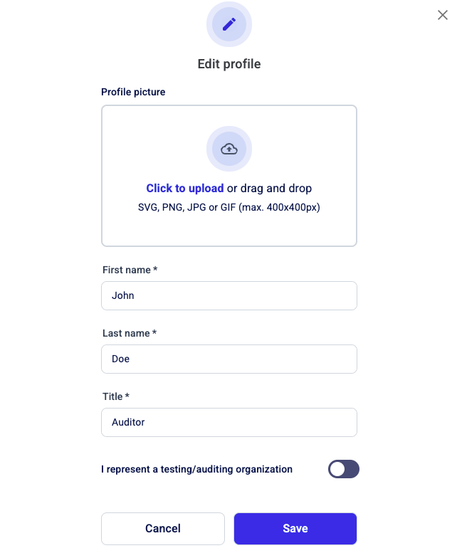 Update the profile details, as needed. For more information about the operations you can…