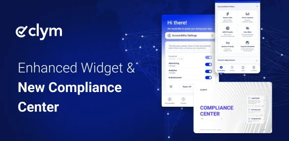 Clym’s innovative privacy and accessibility scanner for websites is now available! Clym’s innovative privacy and accessibility scanner for websites is now available!