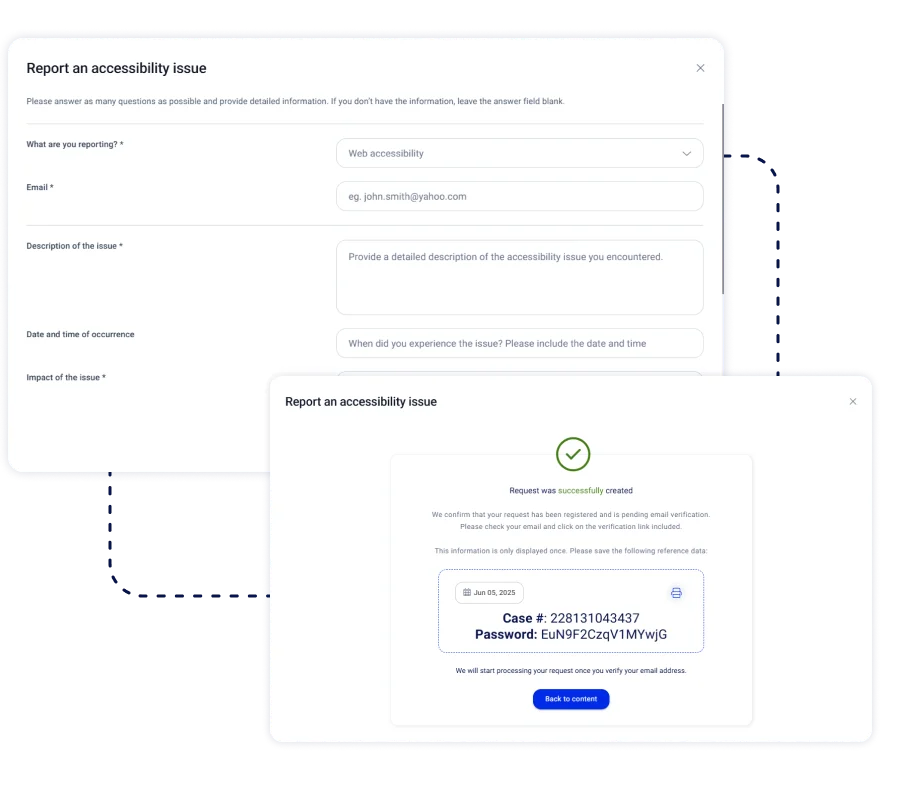 How to report an accessibility issue blog visual
