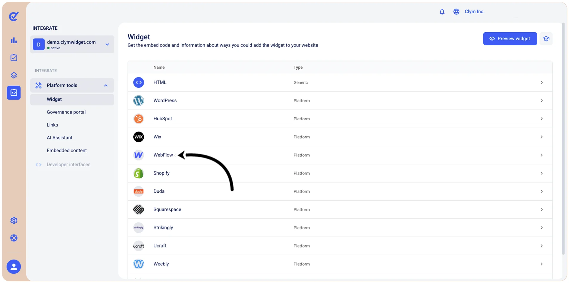 Webflow