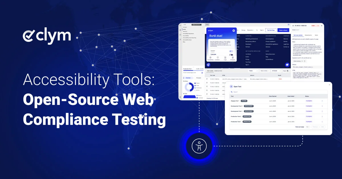 Clym Accessibility Tools - Open-Source Web Compliance Testing | Clym