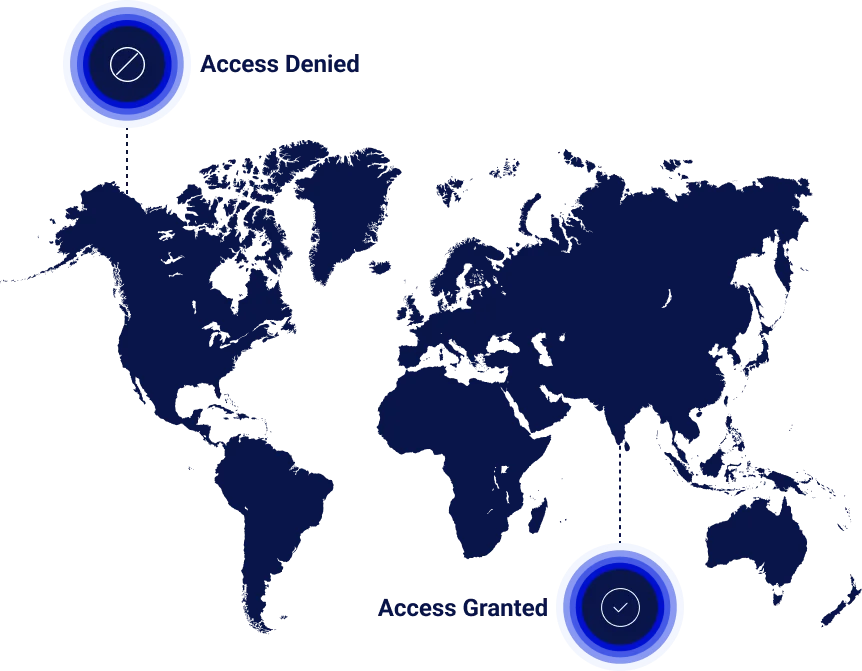 What is sanctions compliance geo-blocking blog visual
