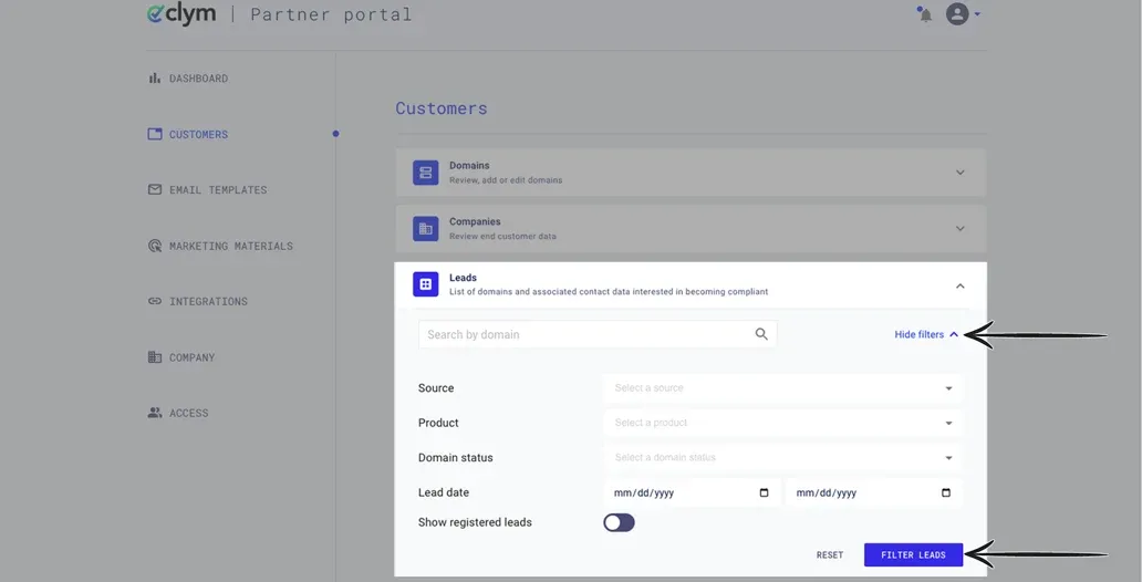 Access Customers