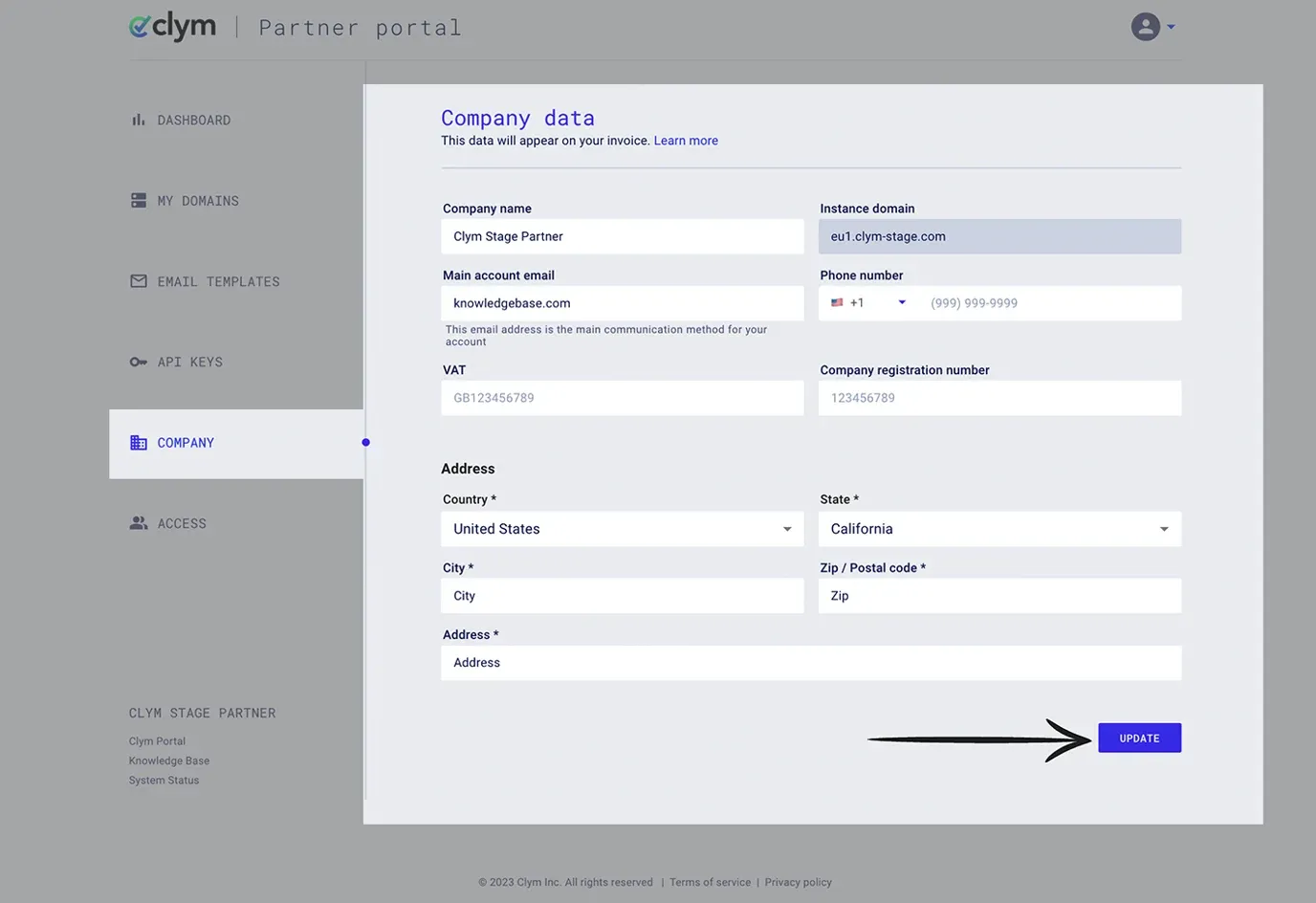 Edit details and save