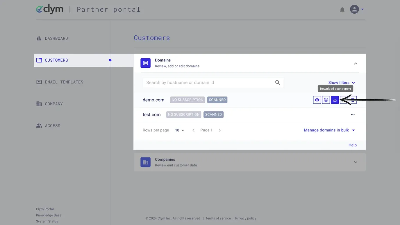 Access Customers